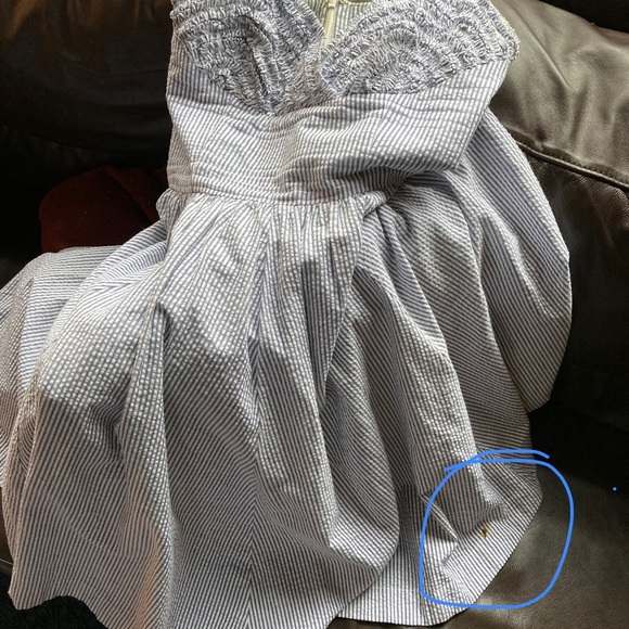 Trashy Diva- Sweet Apple Pie Dress- Size 10- Seersucker - Picture 3 of 5